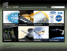 Tablet Screenshot of electronic-stock.com